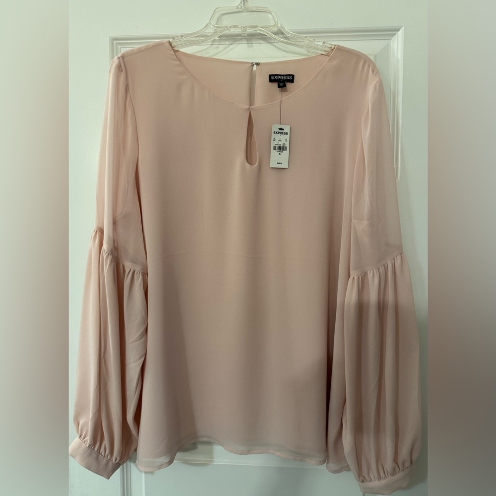 Express Women's Soft Pink Blouse